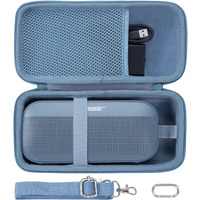 Co2Crea Hard Travel Case Replacement For Bose Soundlink Flex Bluetooth Portable Speaker (Stone Blue Case)