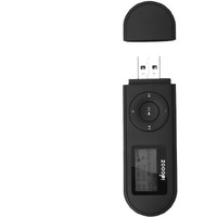 Mp3 Player, Usb Mp3 Player With Fm Radio,Voice Recorder,Idoooz U2 8Gb Music Player Expandable Up To 32 Gb Support One-Button For Recording (Black)