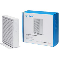 Hitron Coda56 Multi-Gigabit Docsis 3.1 Modem  Pairs With Any Wifi Router Or Mesh Wifi  Certified With Xfinity, Charter Spectrum, Cox  10X Faster Than Docsis 3.0  2.5 Gbps Ethernet Cable Modem