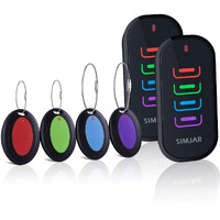 Key Finder With An Extra Transmitter & Up To 131Ft Working Range In Open Space, Wireless Remote Control Rf Key Finder Locator For Keys Wallet Phone Glasses Luggage Pet Tracker