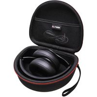 Headphone Case Compatible With Beats Studio Pro/For Beats Solo3 / For Beats Studio3 / Beats Solo2 On-Ear Bluetooth Headphones - Black+Black