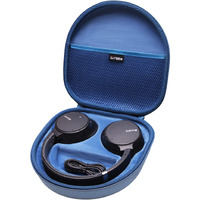 Ltgem Hard Case For Sony Wh-Ch720N / Wh-Ch520 / Whch710N / Wh-Ch510 Noise Canceling Wireless Headphones - Travel Protective Carrying Case Bag(Blue+Blue)