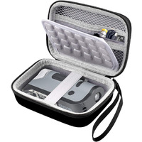 Microscope Case For Carson Microflip 100X-250X Led And Uv Lighted Pocket Microscope(Mp-250 Or Mp-250Mu)- Black (Case Only)