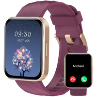 Ruimen Smart Watches For Women Men (Answer/Make Calls) Compatible With Iphone/Android Phones, 2023 Ver. 1.85"" Hd Screen Fitness Tracker Heart Rate Monitor 100+ Sports Tracker Watch Waterproof (Purple)
