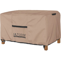 Ultcover Patio Coffee Table Cover, Waterproof Rectangular Outdoor Small Side Table Cover 36X22X18 Inch