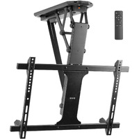 Vivo Electric Ceiling Tv Mount For 32 To 70 Inch Screens, Large Flip Down Motorized Pitched Roof Vesa Mount, Master Pack, Black, Mount-E-Fd70