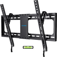 Tilting Tv Wall Mount For 37-90 Inch Tvs, Tilt Tv Mount Fits 16"", 18"", 24"" Studs, Low Profile Wall Mount Tv Bracket With Quick Release Lock, Max Vesa 600X400Mm, Holds Up To 132 Lbs By Usx Star
