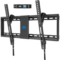 Mounting Dream Tv Wall Mount For Most 37-70 Inch Flat Screen Tv Tilting, Low Profile Space Saving Wall Mount For 16"",18"",24"" Stud, Ul Listed Tv Mount Bracket For Max Vesa 600 X 400, 132Lbs Md2868-Lk
