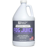 Fog Machine Fluid - Extreme High Density (128 Fl Oz / 1 Gallon), Made In Usa - Produces White-Out Conditions With Lasting Heavy Fog For Water Based Foggers, Designed For 700 Watts+ Fog Machines