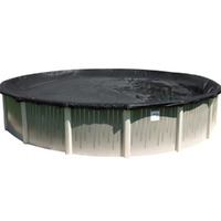 Buffalo Blizzard Micro Mesh Black Winter Cover For 27 Or 28-Foot Round Above-Ground Swimming Pools  Allows Rain Or Melted Snow To Pass Through  Covers Include 3-Feet Of Overlap To Measure 31-Feet