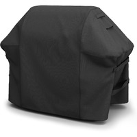 Grill Cover For Weber Spirit 200/300 Series, Also Fits For Spirit Ii 300, Double Straps And Built-In Vents, Durable & Waterproof, 52-Inch, Black