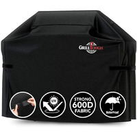 Grilltough Heavy Duty Bbq Grill Cover For Outdoor Grill, 60 Inch - Waterproof, Weather Resistant, Uv & Fade Resistant With Adjustable Straps - Gas Grill Cover For Weber, Charbroil