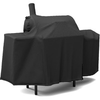 Shinestar Grill Cover For Char-Griller E1224, 2121, Kingsford Barrel Charcoal Grill 30 "", Heavy Duty Waterproof Smoker Cover, Special Zipper Design