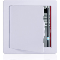 Pnkkodw Plumbing Access Panel For Drywall 14 X 14 Inch Plastic Access Door Wall Access Panel Ceiling Reinforced Hinged Durable White