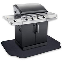 Grilltex Under The Grill Protective Deck And Patio Mat, 39 X 72 Inches, Black