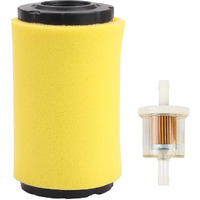 Hipa 793569 793685 Air Filter/Pre Filter With Fuel Filter For Compatible With Briggs And Stratton Craftsman 793569 John Deere La125 D120 Mower Tractor