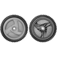 583719501 Front Drive Wheels Fit For Craftsman Mower - Front Drive Tires Wheels Fit For Craftsman & Hu Front Wheel Drive Self Propelled Lawn Mower Tractor, Replace 532402657 194231X460, 2 Pack