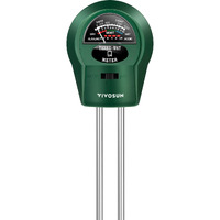 Vivosun Soil Tester, 3-In-1 Plant Moisture Meter Light Ph Tester Home, Garden, Lawn, Farm, Indoor & Outdoor Use, Promote Plants Healthy Growth