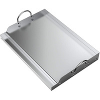 Onlyfire Universal Stainless Steel Rectangular Griddle For Gas Bbq Grills, 23"" X 16""