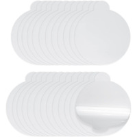 24 Pcs Refill Glue Boards 4.3 Inches Sticky Glue Pads For Katchy, Fenun And Other Models Indoor Insect Fly Mosquito Trap Bug Catcher Mosqusito Lamp
