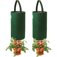 Pri Gardens Upside Down Tomato Planter, 2- Pack(Requires Plants,Soil And Fertilizer, Not Included)