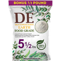 Easygoproducts Diatomaceous Earth - 100% Natural Food Grade - De Fresh Water - 5.5 Pounds, (Model: Egp-De-05)