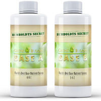 Humboldts Secret Base A & B Bundle - World's Best Base Nutrient System - Liquid Nutrient/Fertilizer For Outdoor & Indoor Plants - Supports Vegetative And Flowering Stages Of Plants - Set Of 8 Ounces
