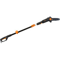 Wen 4019 6-Amp 8-Inch Electric Telescoping Pole Saw - Black&Orange