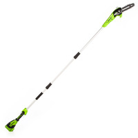 Greenworks 24V 8"" Cordless Polesaw (Great For Pruning And Trimming Branches / 125+ Compatible Tools), Tool Only