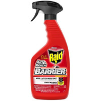 Raid Ant & Roach Barrier Spray, Keep Listed Bugs Out, For Indoor & Outdoor Use, Leaves No Odor, 22 Oz