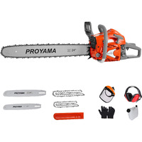 Proyama 68Cc 2-Cycle Top Handle Gas Powered Chainsaw 24 Inch 20 Inch Petrol Handheld Cordless Chain Saw For Tree Wood Cutting