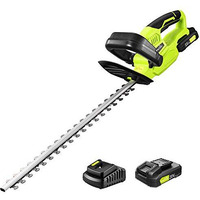 Snapfresh 20V Cordless Hedge Trimmer - 22"" Dual-Action Blade, Hedge Trimmer Cordless With 2.0Ah Battery And Charger, Grass Trimmer