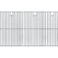 Hisencn Cooking Grates For Nexgrill 720-0882A Evolution Infrared Plus 5-Burner, Stainless Steel Solid Rod Grill Cooking Grids Replacement Parts, 3 Pack