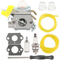 Powtol 308054043 Cs26 Carburetor For Ryobi Ry28000 Ry28020 Ry28040 Ss26 Ry09053 Ry28021 Ry28025 Ry09056 Ry09055 26Cc Trimmer Brushcutter