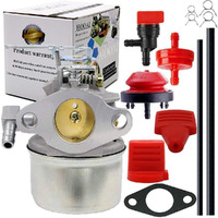 640084B Carburetor For Tecumseh 5Hp Mtd 632107A 632107 640084 640084A Toro 521 Snow Blower Hssk40 Hssk50 Hs50 Lh195Sa - Tecumseh 632107 640084 640105 640299 632107A 640084A 4 & 5 Hp Engines Carburetor