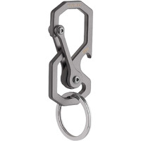 Tibitdeer Titanium Key Chain, Multifunctional Carabiner Keychain Heavy Duty Car Key Chains Organizer For Men And Women