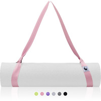 Slim Panda Yoga Mat Straps For Carrying,Adjustable Yoga Mat Carrier, Yoga Mat Sling(Yoga Mat Not Included)(Light Pink