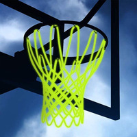 Lao Xue Nightlight Basketball Net Luminous Outdoor Portable Sun Powered Sports Nylon