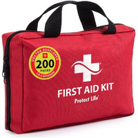 First Aid Kit For Home/Businesses (200 Piece) Emergency Kit/Travel First Aid Kit For Car. Small First Aid Kit. Home First Aid Kit Bag Survival/Medical Kit. Car First Aid Kit/First Aid Kits Travel