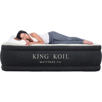 King Koil Luxury Twin Air Mattress With Built-In High Speed Pump For Camping, Home & Guests - 20