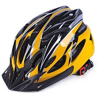 Adult Cycling Bike Helmet,Lightweight Unisex Bike Helmet,Premium Quality Airflow Bike Helmet (Yellow& Black)