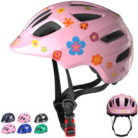 Glaf Baby Bike Helmet Toddler Helmets For 1 Year Old And Up Infant Girls Boys Multi Sport Adjustable For Scooter Bicycle Kids Youth Child Skateboard Safety Cycling (Xs, Flower)