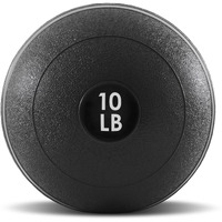 Prosourcefit Slam Medicine Balls, Smooth And Tread Textured Grip Dead Weight Balls For Crossfit, Strength And Conditioning Exercises, Cardio And Core Workouts, Classic, Black, 20 Lb