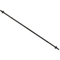 Signature Fitness Cast Iron Standard Weight Plates Including 5Ft Standard Barbell With Star Locks, 95-Pound Set (85 Pounds Plates + 10 Pounds Barbell), Multiple Packages, Bar Only, Black