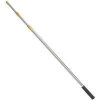 Cyfie 145Cm 4.8Ft Retractable Telescopic Pole, Stainless Steel Fishing Pole With 8Mm Screw, Capable For Fishing Hook Harpoon
