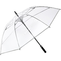 G4Free 62 Inch Clear Golf Umbrella Transparent Auto Open Large Stick Umbrella Oversized Windproof Waterproof With Sleeve For Women Men