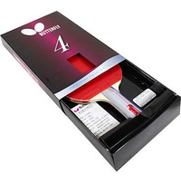 Butterfly 401 Table Tennis Racket Set - 1 Ping Pong Paddle - 1 Paddle Case - Ittf Approved Table Tennis Paddle - Ships In Ping Pong Racket Gift Box, Multi, B401Fl