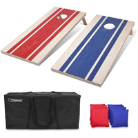 Gosports Classic Cornhole Set - Includes 8 Bean Bags, Travel Case And Game Rules (Choice Of Style)
