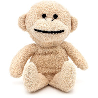 Thermal-Aid Zoo - Mini Jo Jo The Monkey - Kids Hot And Cold Pain Relief Boo Boo Tool - Heating Pad Microwavable Stuffed Animal And Cooling Pad - Easy Wash, Natural Sleep Aid