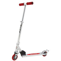 Razor A2 Kick Scooter For Kids - Wheelie Bar, Foldable, Lightweight, Front Vibration Reducing System, Adjustable Height Handlebars